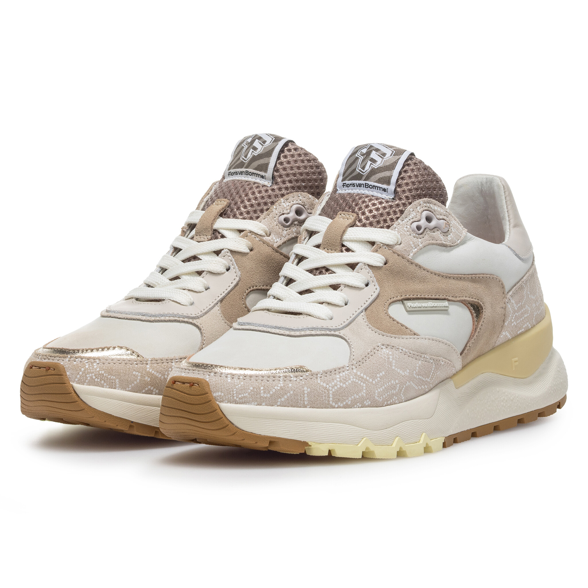 Floris van Bommel Floris van Bommel Sneaker Treni 02.00 Taupe
