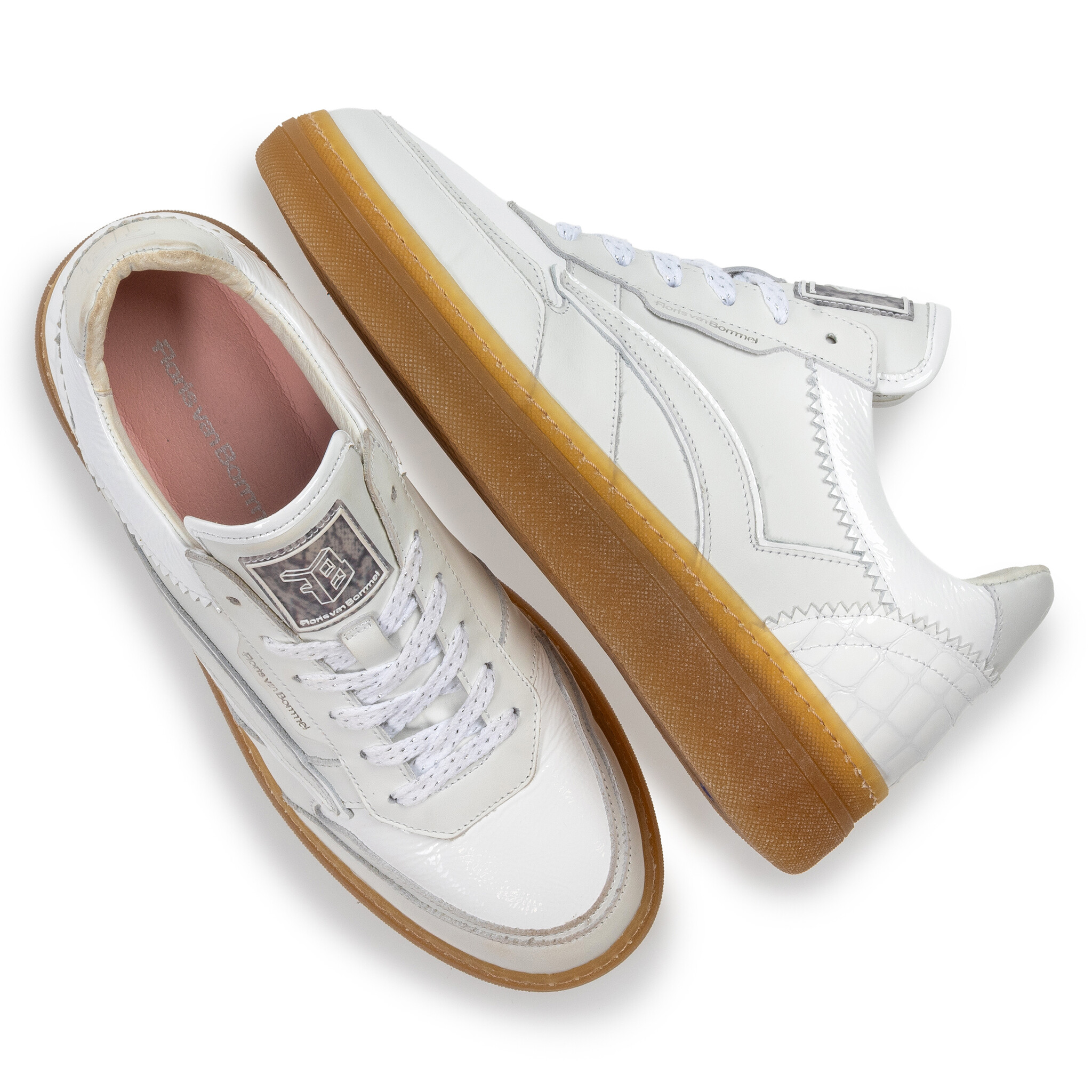 Floris van Bommel Floris van Bommel Sneaker Fygi 01.03 Wit