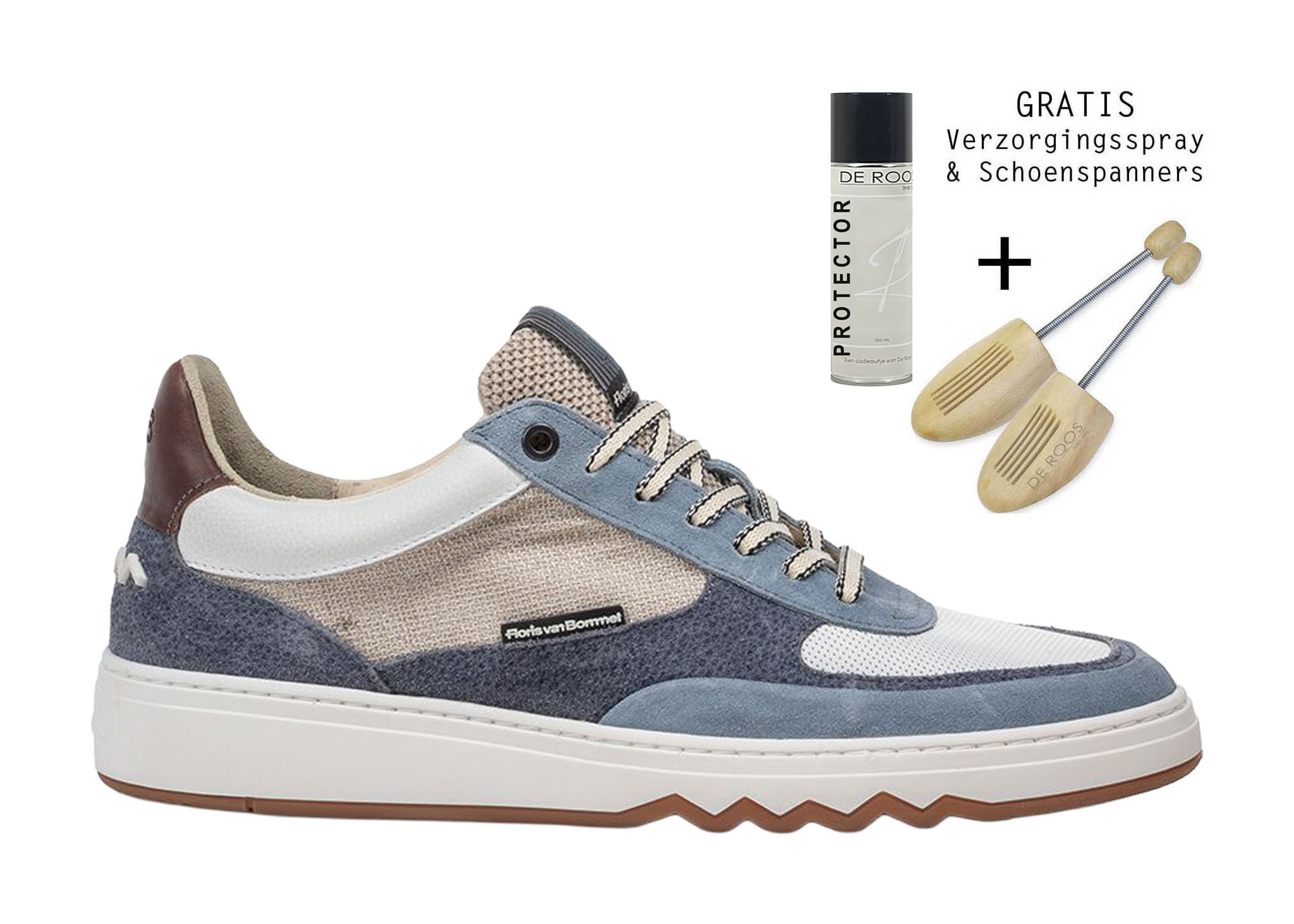 Floris van Bommel Floris van Bommel Sneaker De Kupster 05.22 Blauw