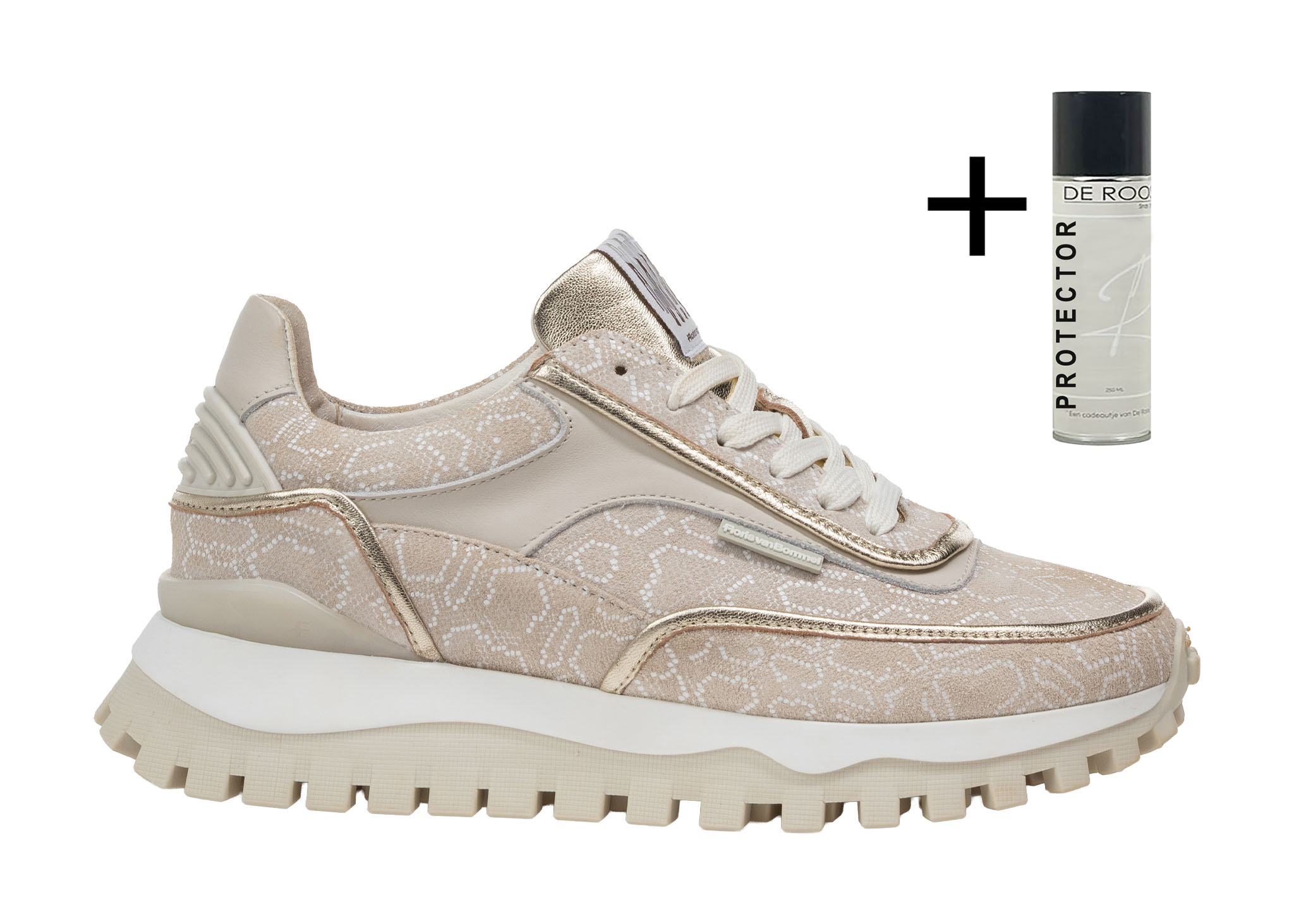 Floris van Bommel Floris van Bommel Sneaker Grommi 02.12 Taupe