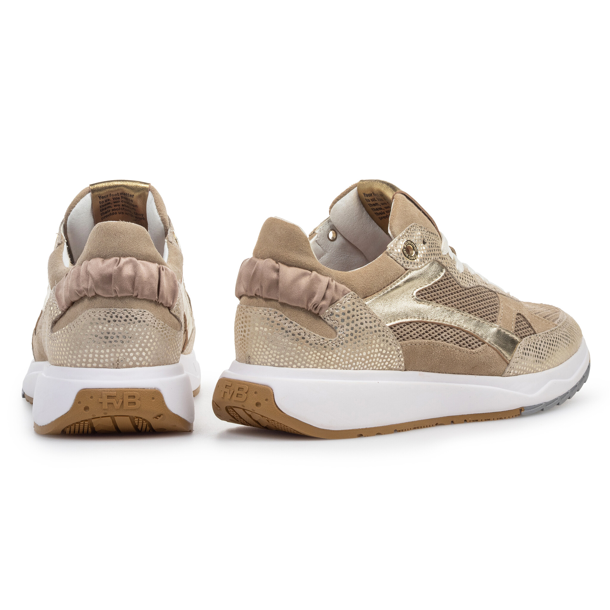 Floris van Bommel Floris van Bommel Sneaker Suvi 04.03 Goud