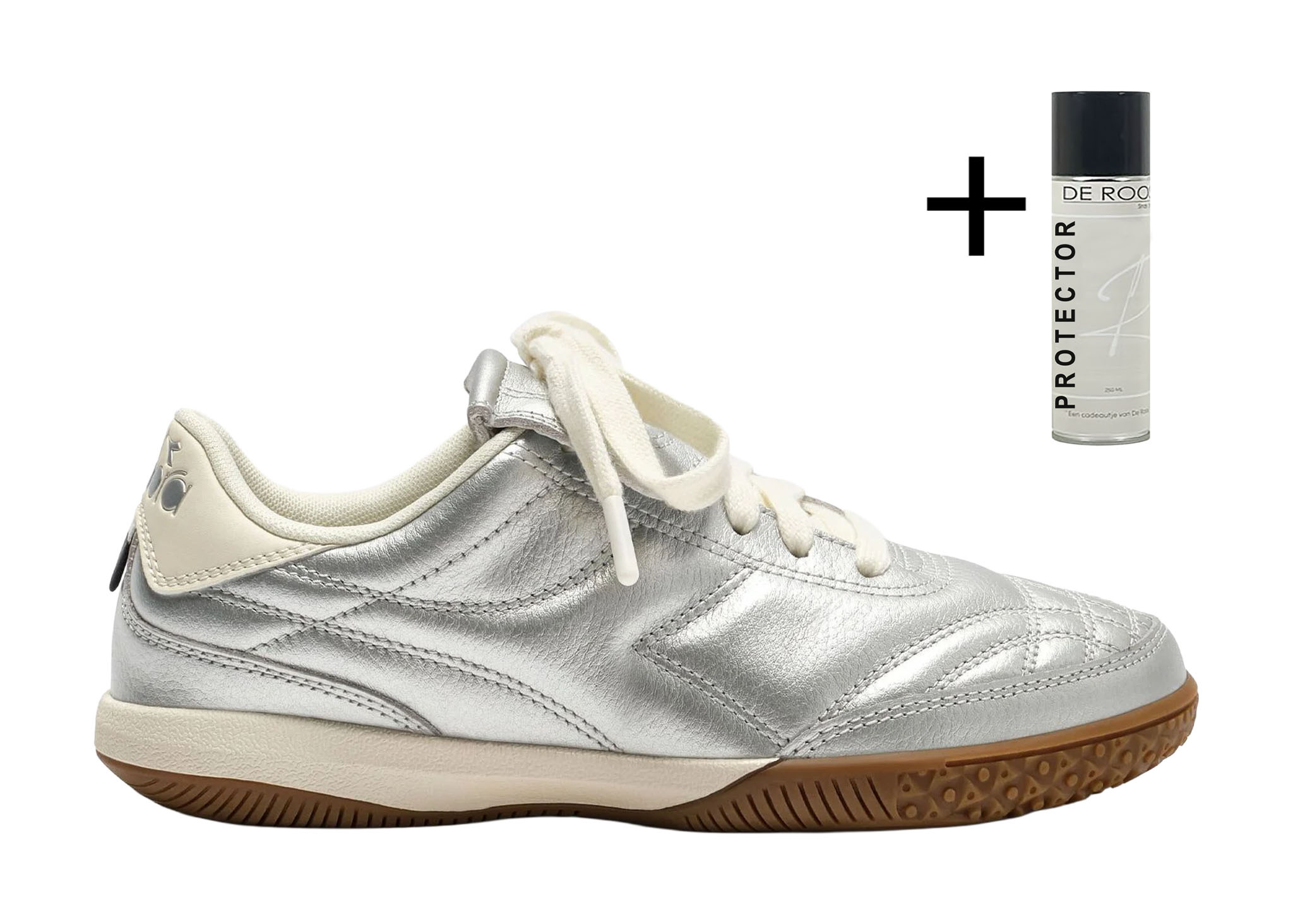 Diadora Diadora Sneakers Gold Indoor Metallic Zilver