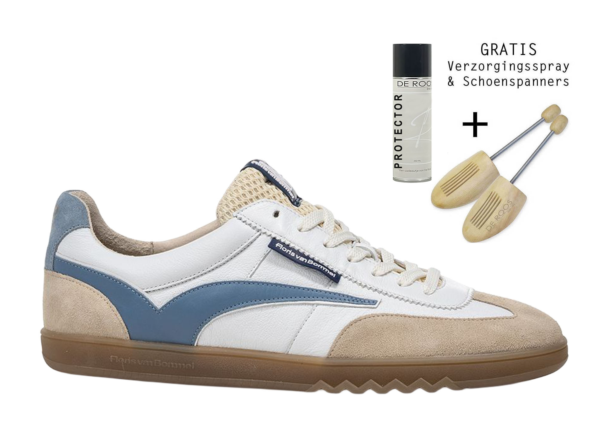 Floris van Bommel Floris van Bommel Sneaker De Zaler 01.18 Wit