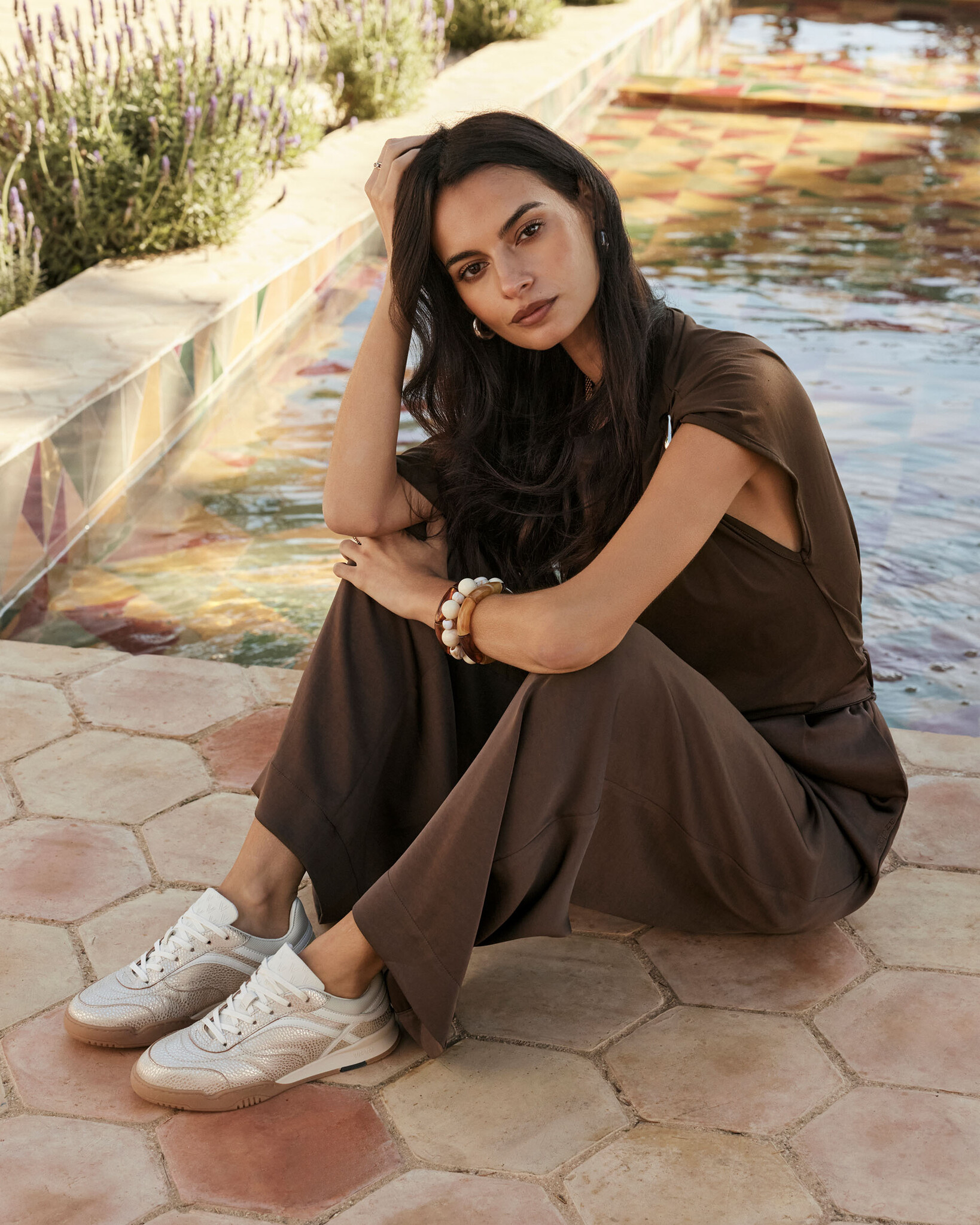 Via Vai VIA VAI Sneakers Kris Sky 62393-02-1219 Beige Metallic