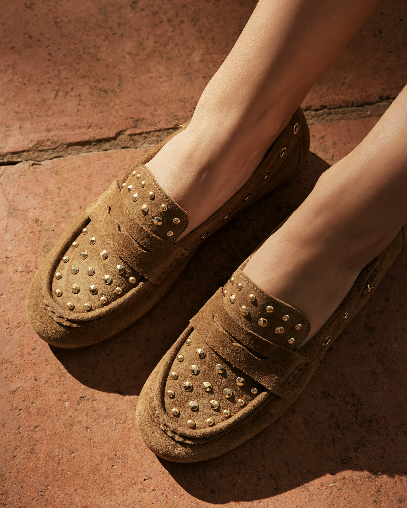 Via Vai VIA VAI  Instappers June Macy 62421-01-1384 Cognac