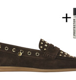 Via Vai VIA VAI  Instappers June Macy 62421-01-316 Bruin