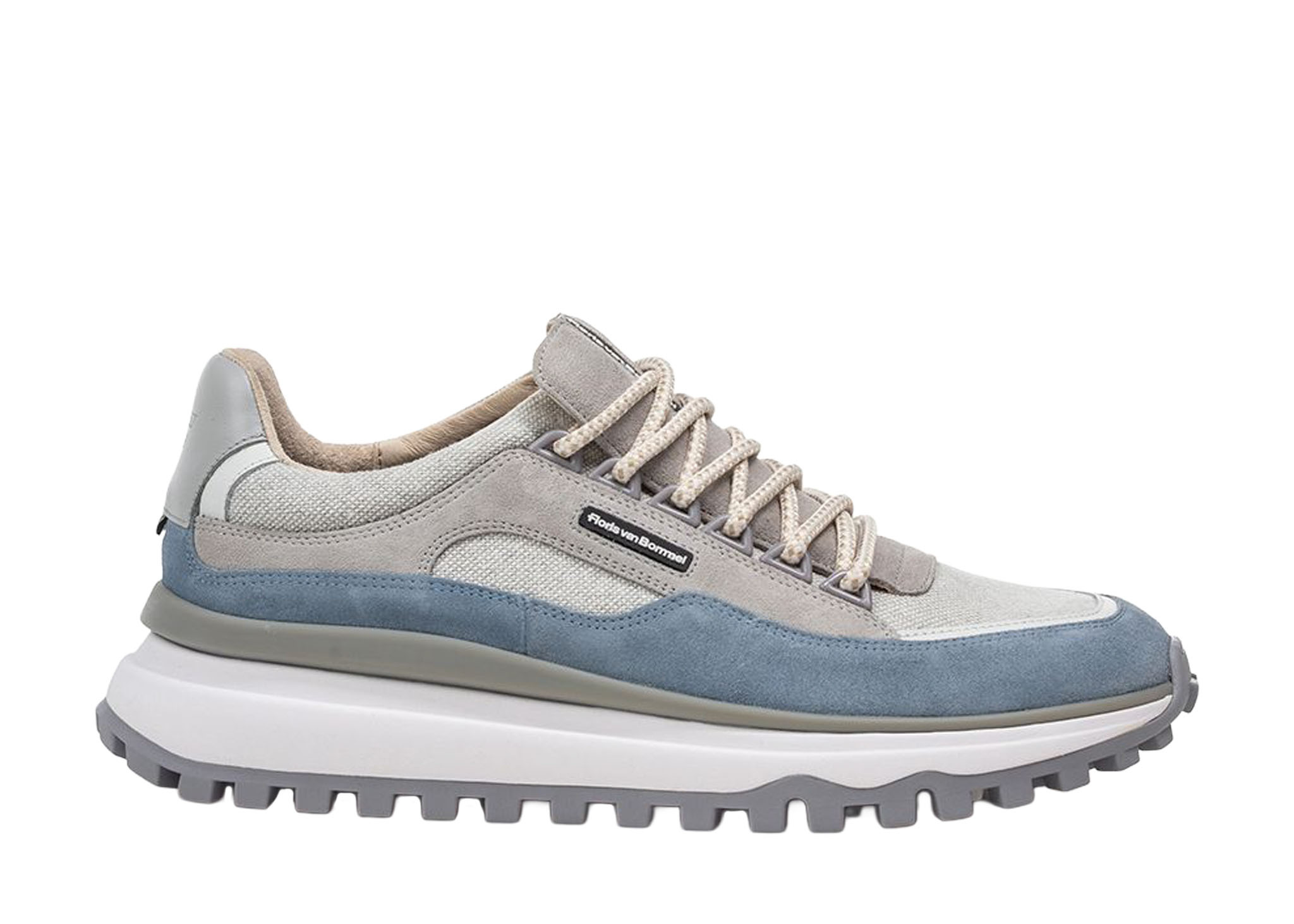 Floris van Bommel Floris van Bommel Sneaker De Gripper 03.10 Licht Blauw