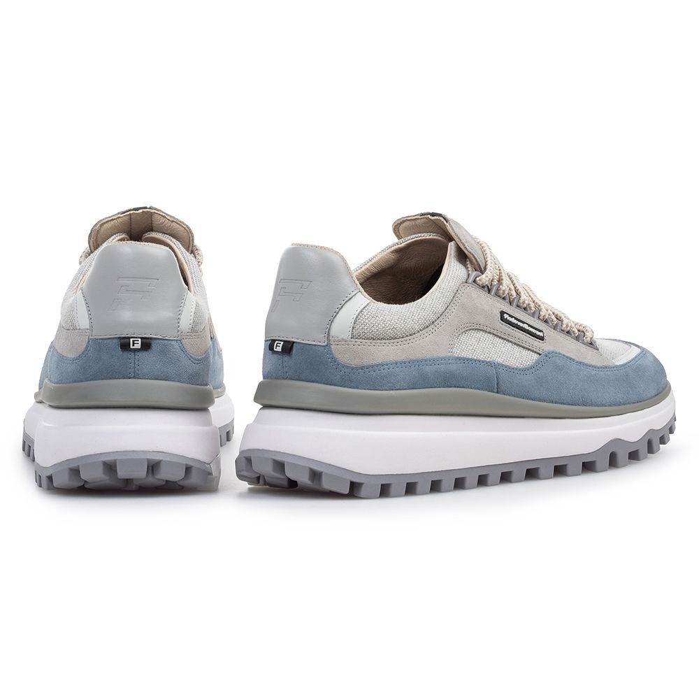 Floris van Bommel Floris van Bommel Sneaker De Gripper 03.10 Licht Blauw