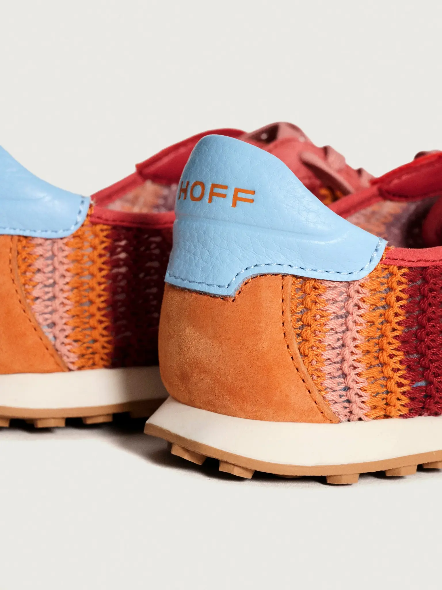 Hoff Hoff Sneaker Bridge Oranje Rood