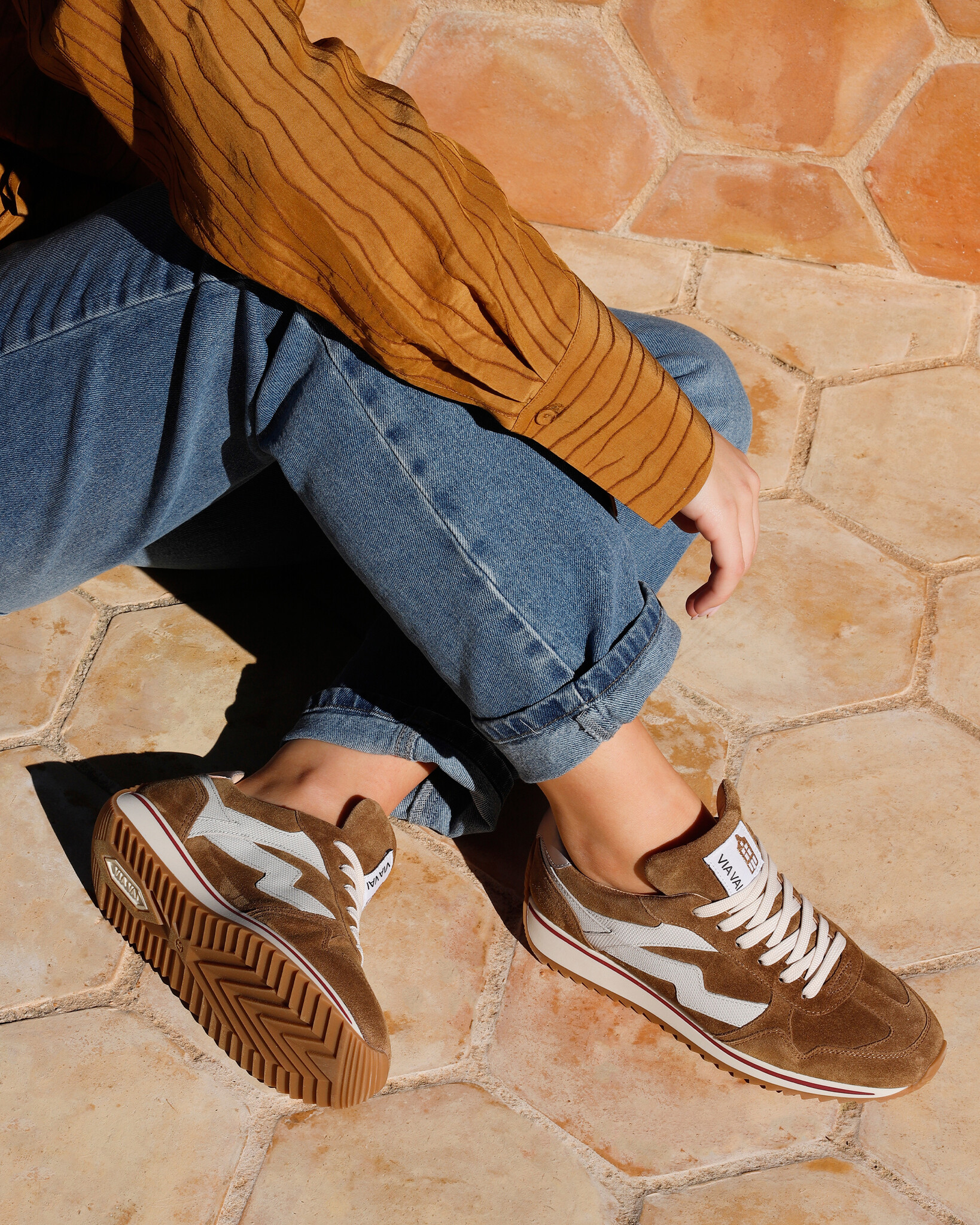 Via Vai VIA VAI  Sneakers Mikki Alex 62230-06-1384 Cognac