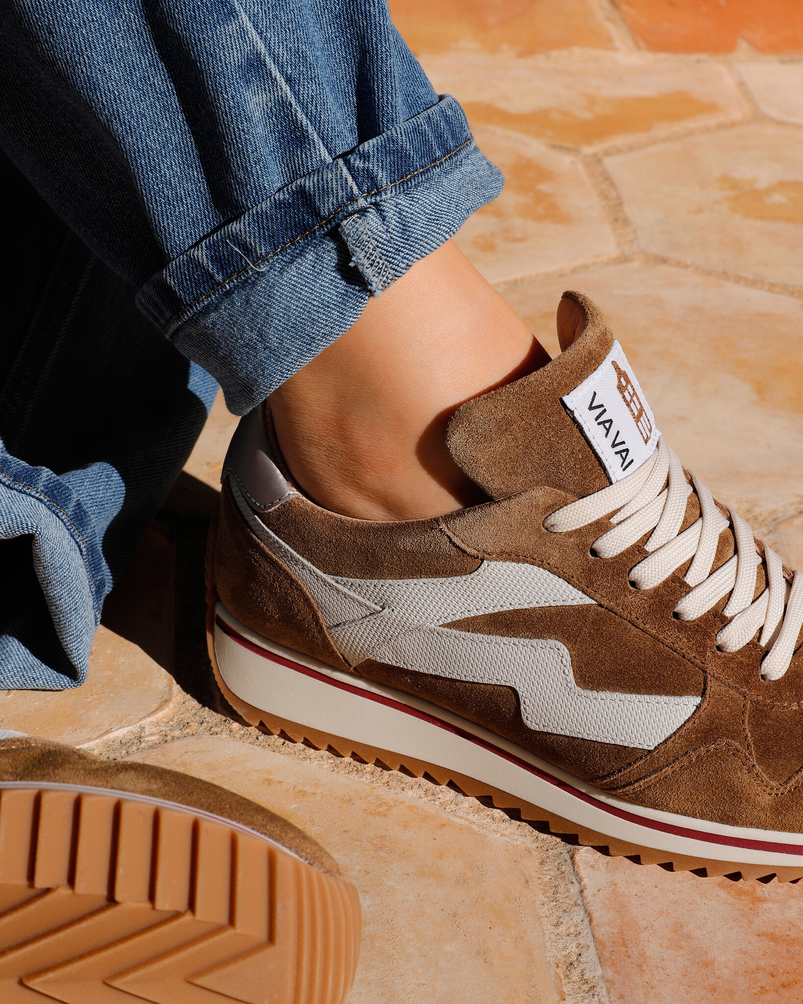 Via Vai VIA VAI  Sneakers Mikki Alex 62230-06-1384 Cognac