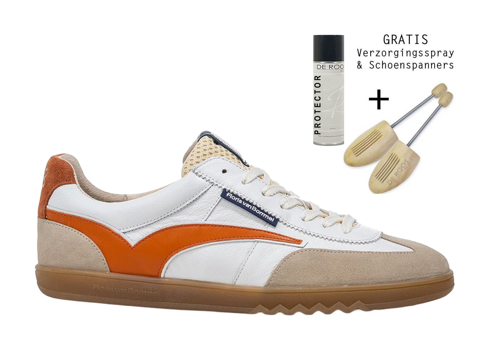 Floris van Bommel Floris van Bommel Sneaker  De Zaler 01.17 Wit