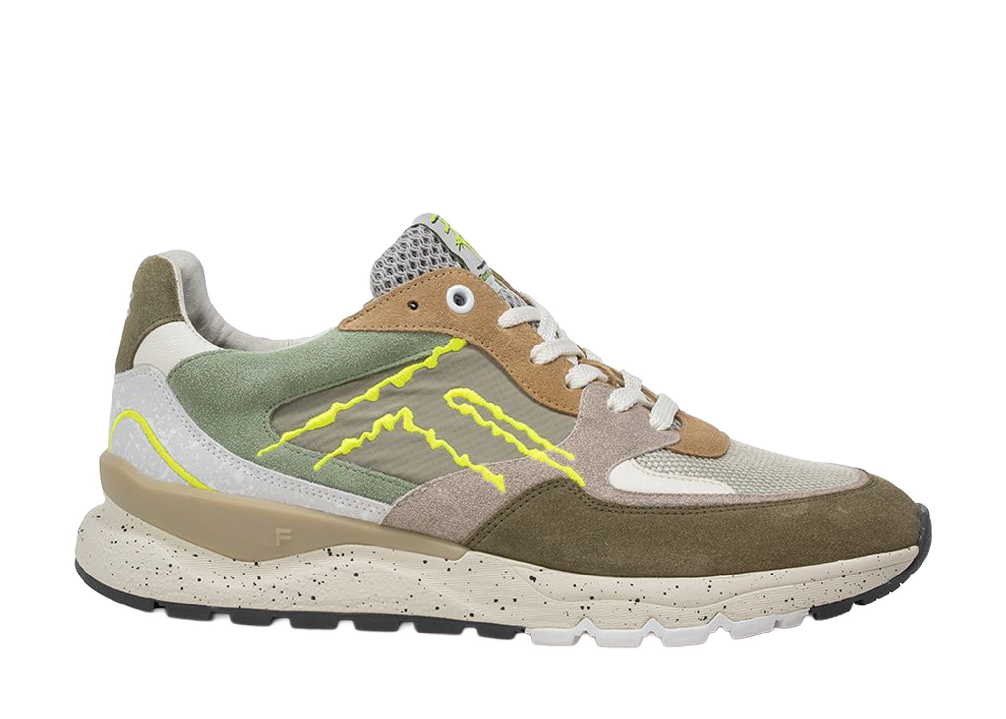 Floris van Bommel Floris van Bommel Sneaker De Treener 06.06 Licht Groen