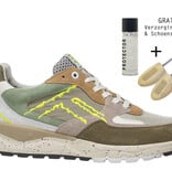 Floris van Bommel Floris van Bommel Sneaker De Treener 06.06 Licht Groen