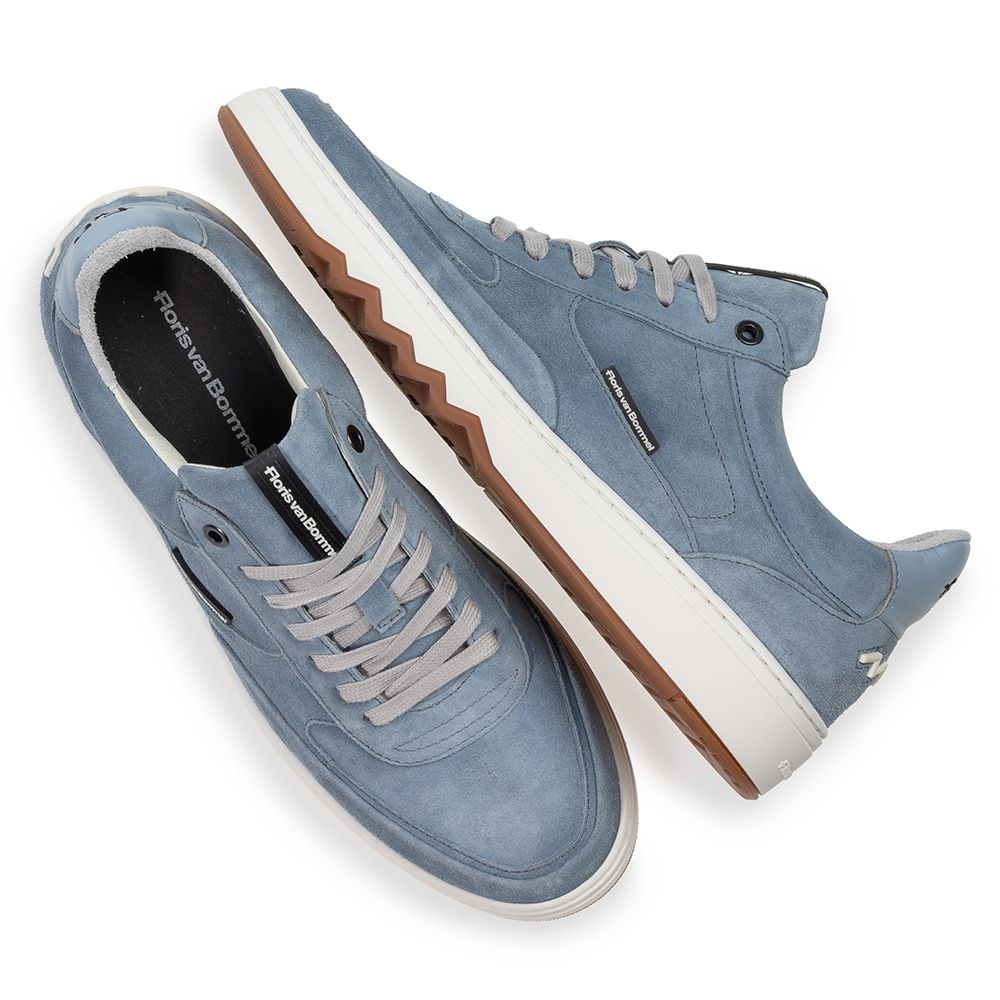 Floris van Bommel Floris van Bommel Sneaker De Kupster 05.25 Licht Blauw