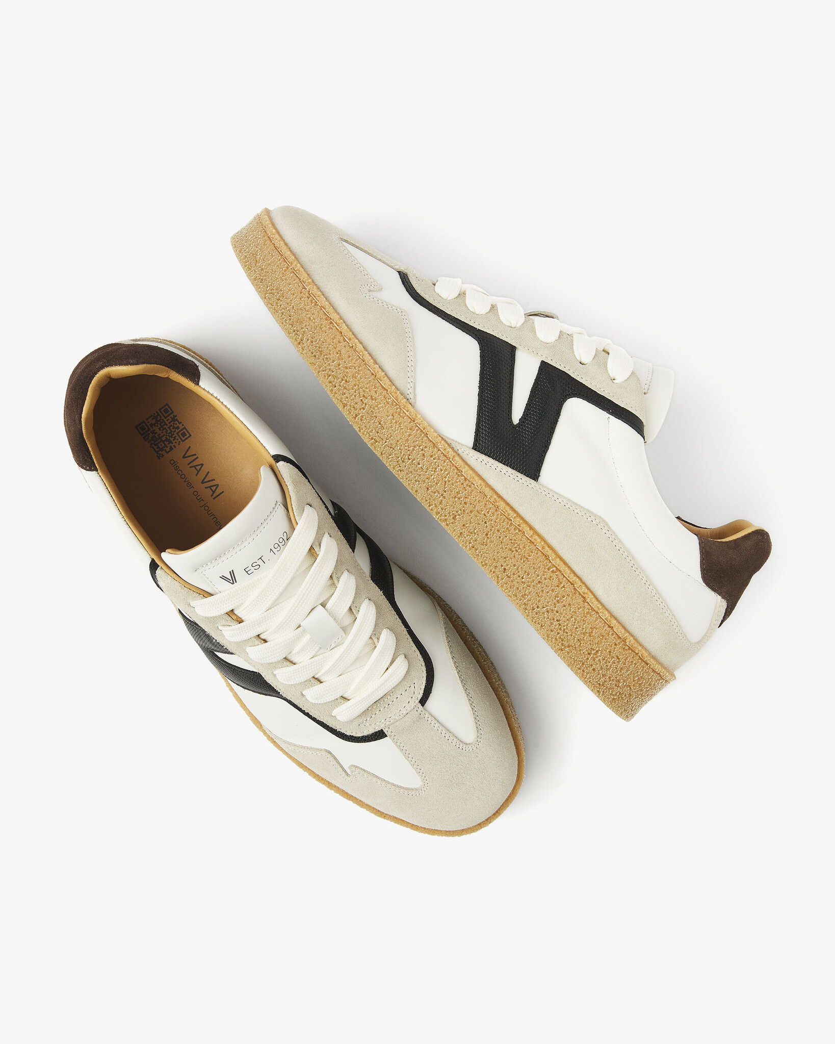 Via Vai VIA VAI Sneaker Zane Dexter Zwart