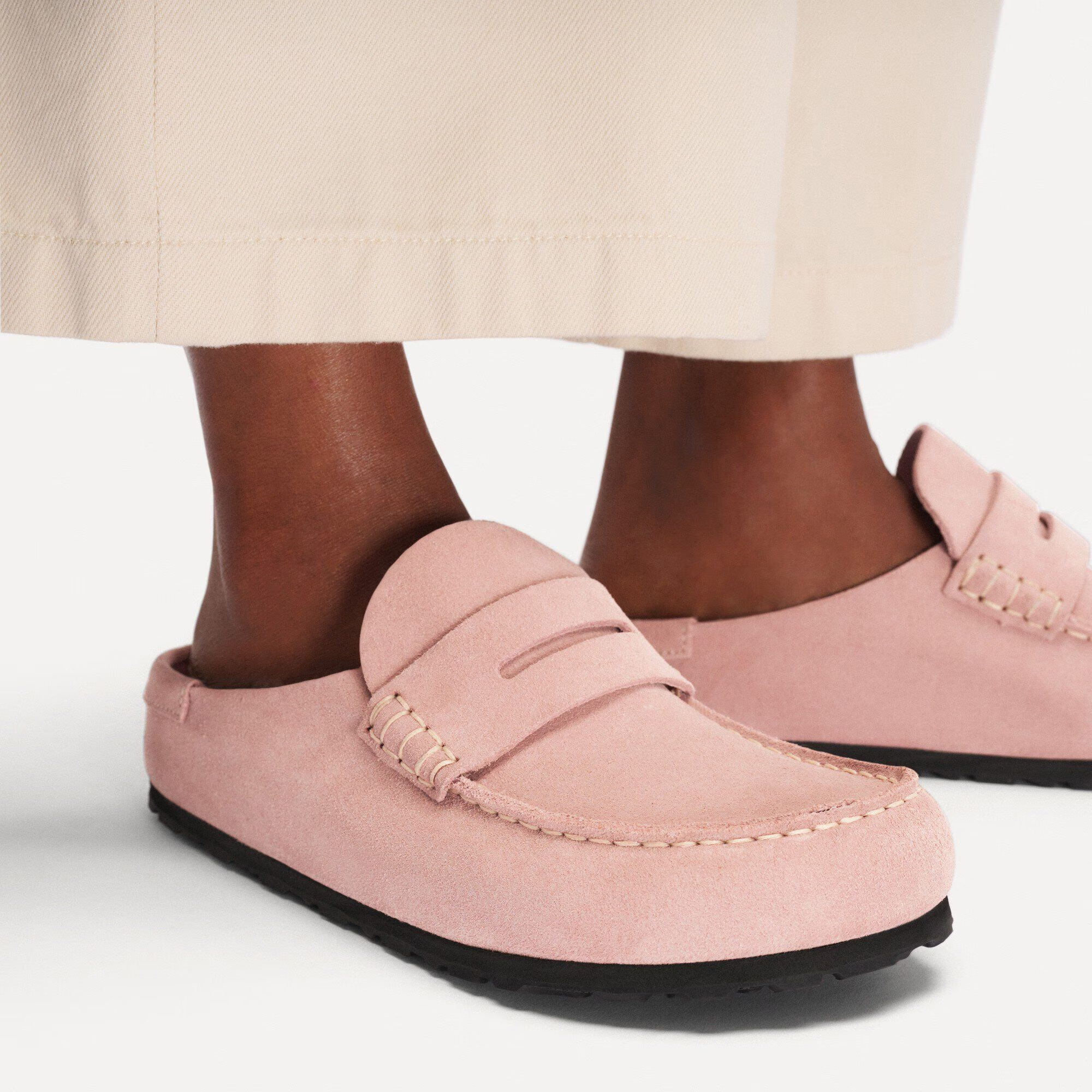 Birkenstock Birkenstock Instapper Naples Wrapped 1031683 Roze