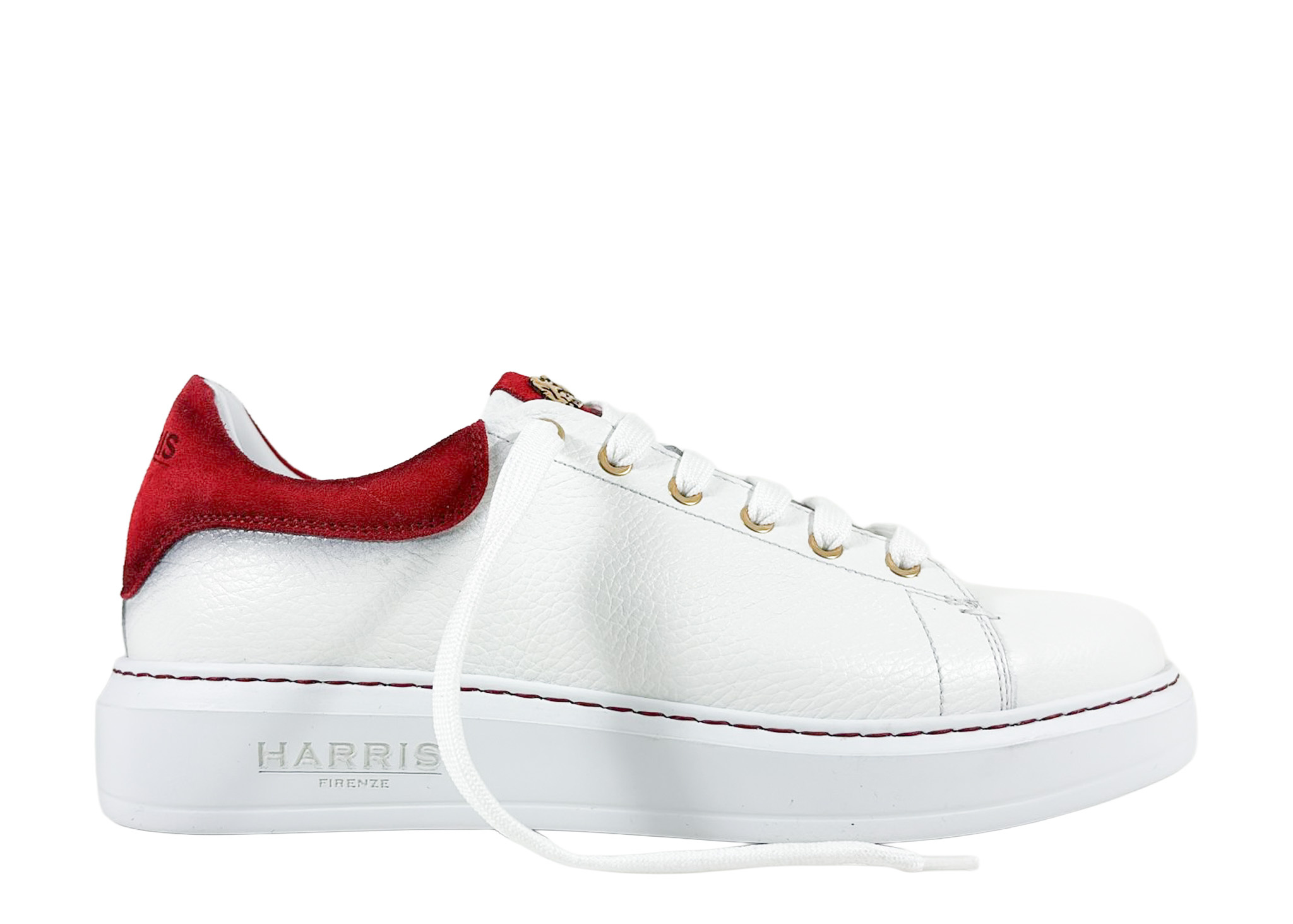 Harris Harris Veterschoen Paul Rood / Wit