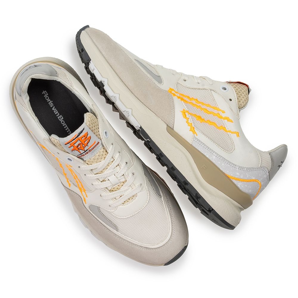 Floris van Bommel Floris Van Bommel Sneaker Treener 06.09 Wit