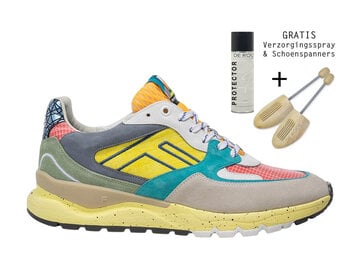 Floris van Bommel Floris Van Bommel Sneaker Treener 06.03 Geel