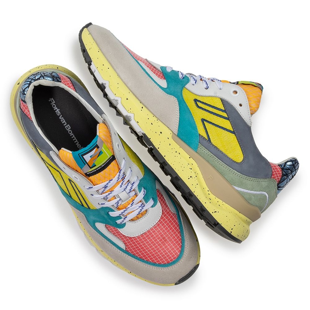 Floris van Bommel Floris Van Bommel Sneaker Treener 06.03 Geel