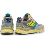 Floris van Bommel Floris Van Bommel Sneaker Treener 06.03 Geel