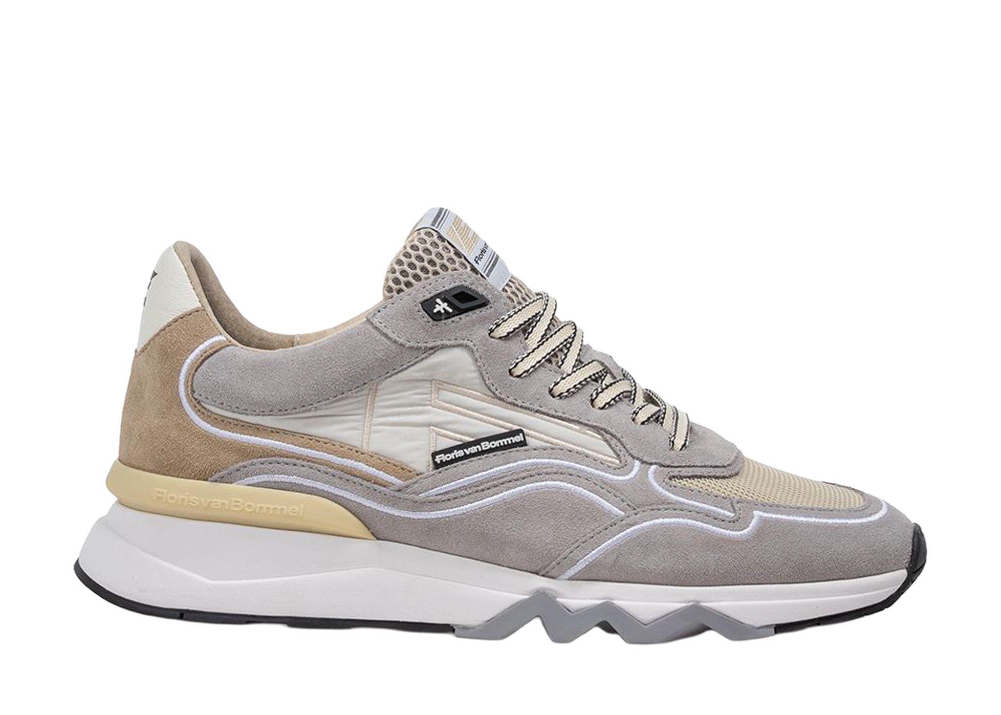 Floris van Bommel Floris Van Bommel Sneaker De Zager 03.06 Grijs
