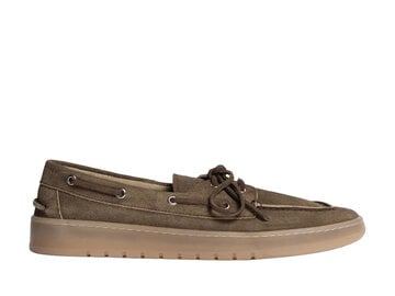 Posa Posa Boat Loafer heren Donker Bruin
