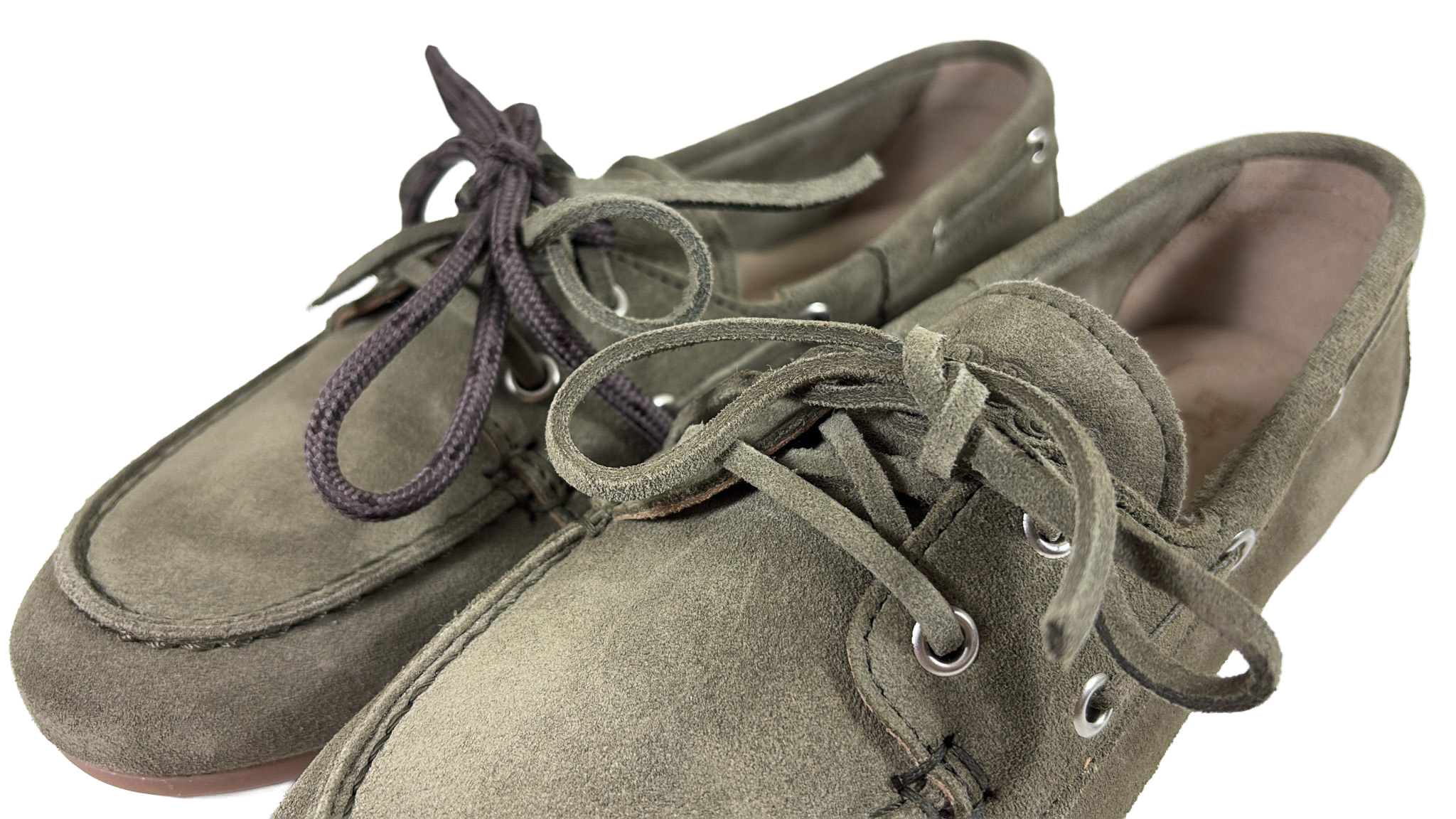 Posa Posa Boat Loafer Khaki Groen