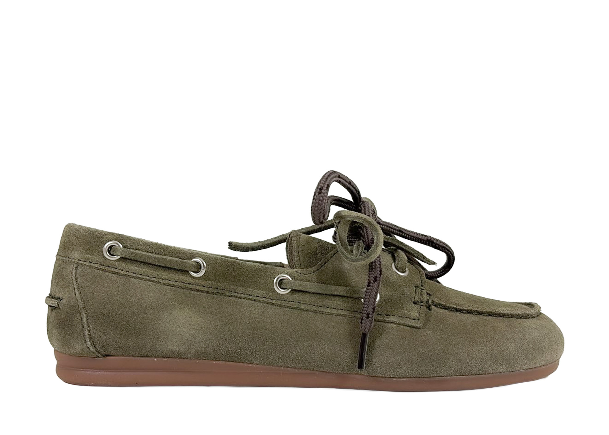 Posa Posa Boat Loafer Khaki Groen