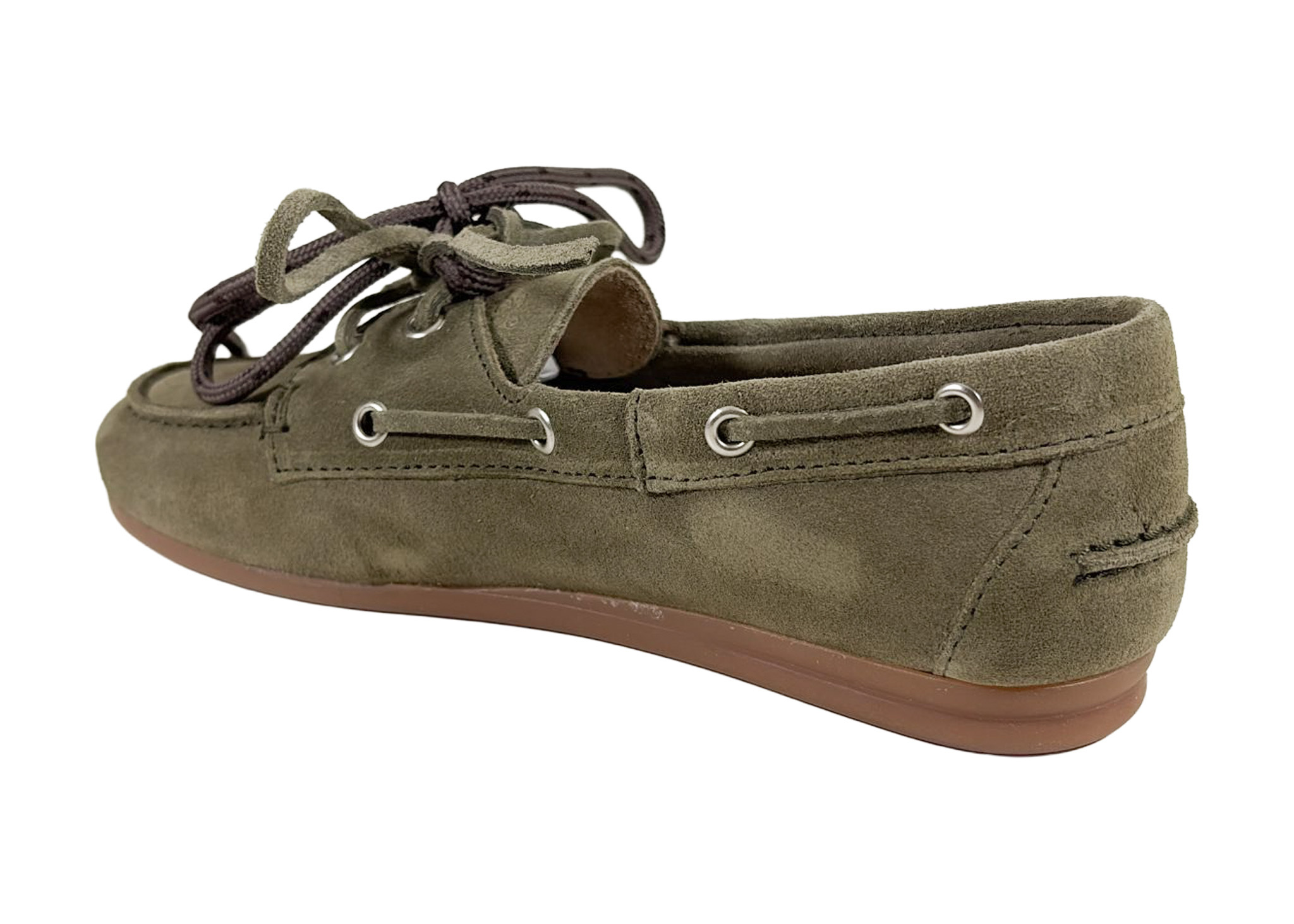 Posa Posa Boat Loafer Khaki Groen