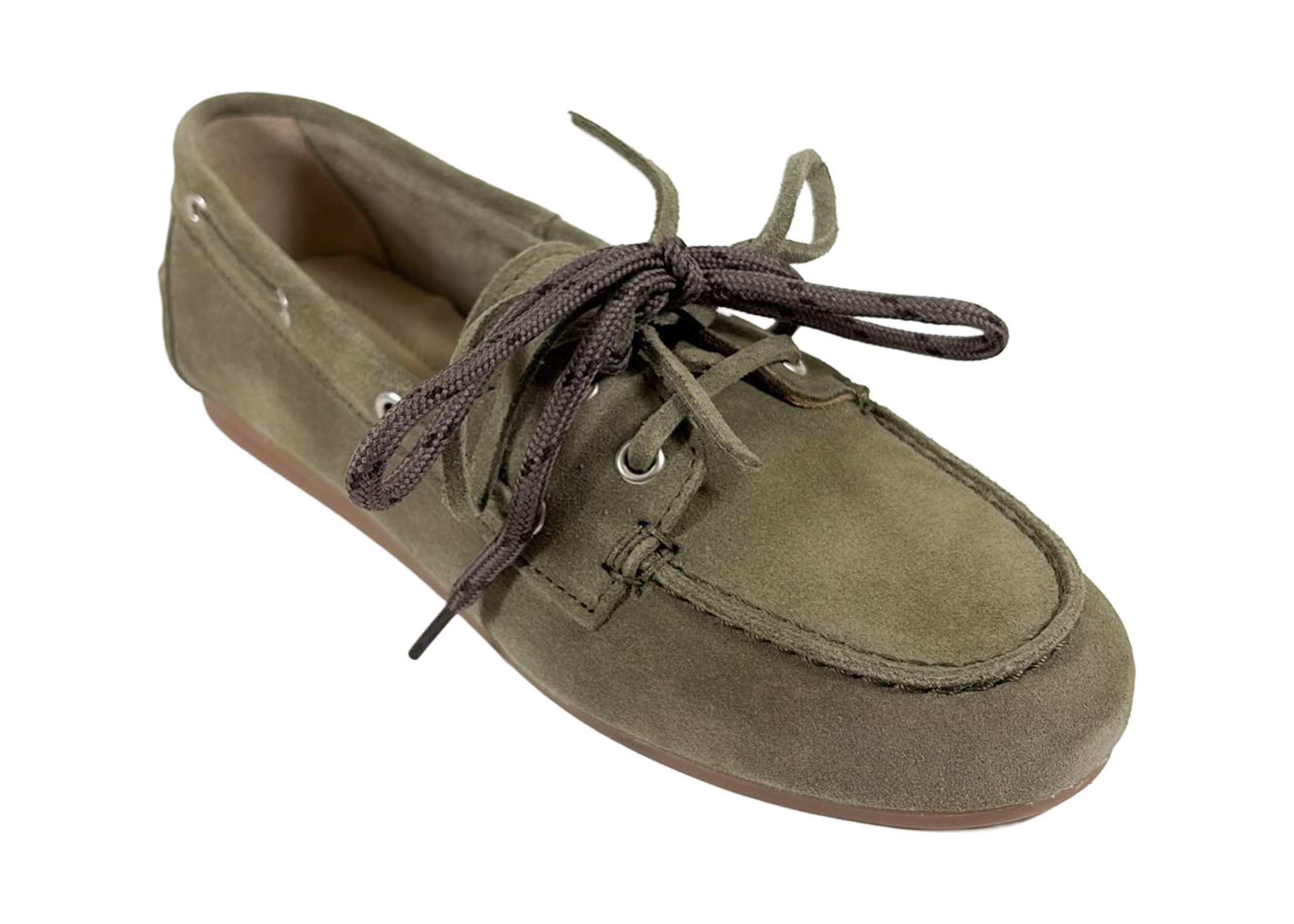 Posa Posa Boat Loafer Khaki Groen