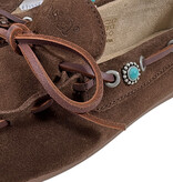 Posa Posa Boat Loafer Western Donker Bruin