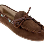 Posa Posa Boat Loafer Western Donker Bruin