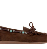 Posa Posa Boat Loafer Western Donker Bruin