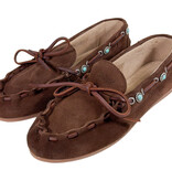 Posa Posa Boat Loafer Western Donker Bruin