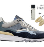 Floris van Bommel Floris van Bommel Sneaker De Zager 05.28 Blauw