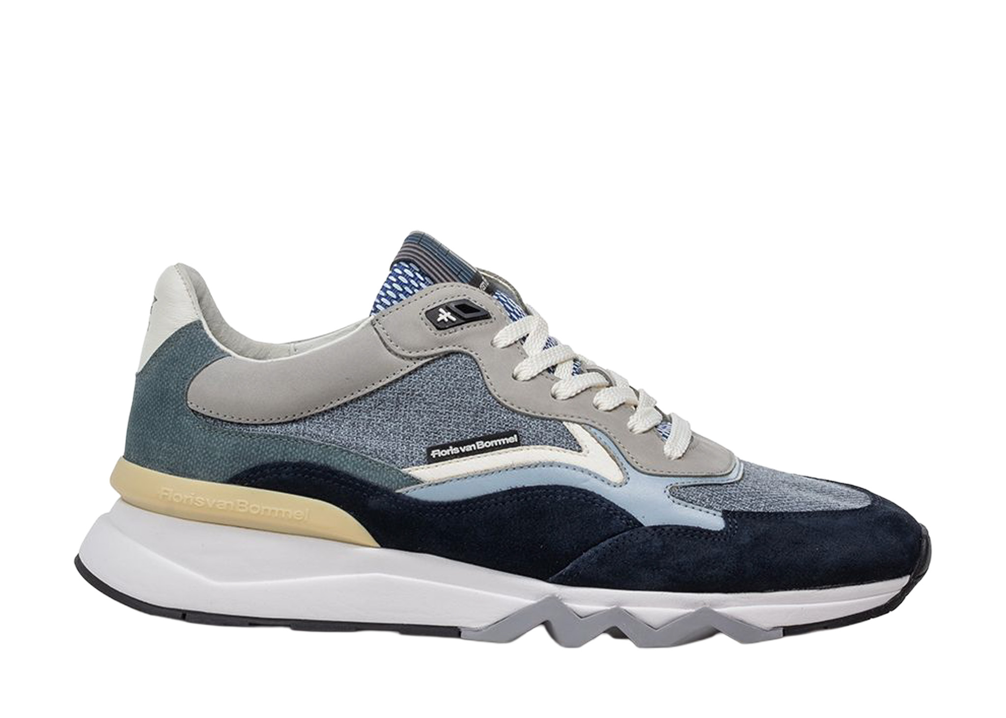 Floris van Bommel Floris van Bommel Sneaker De Zager 05.28 Blauw