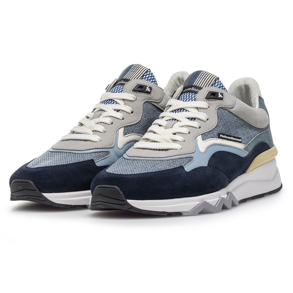 Floris van Bommel Floris van Bommel Sneaker De Zager 05.28 Blauw