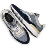 Floris van Bommel Floris van Bommel Sneaker De Zager 05.28 Blauw