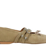 Posa Posa Ballerina Vita Double Strap Bruin