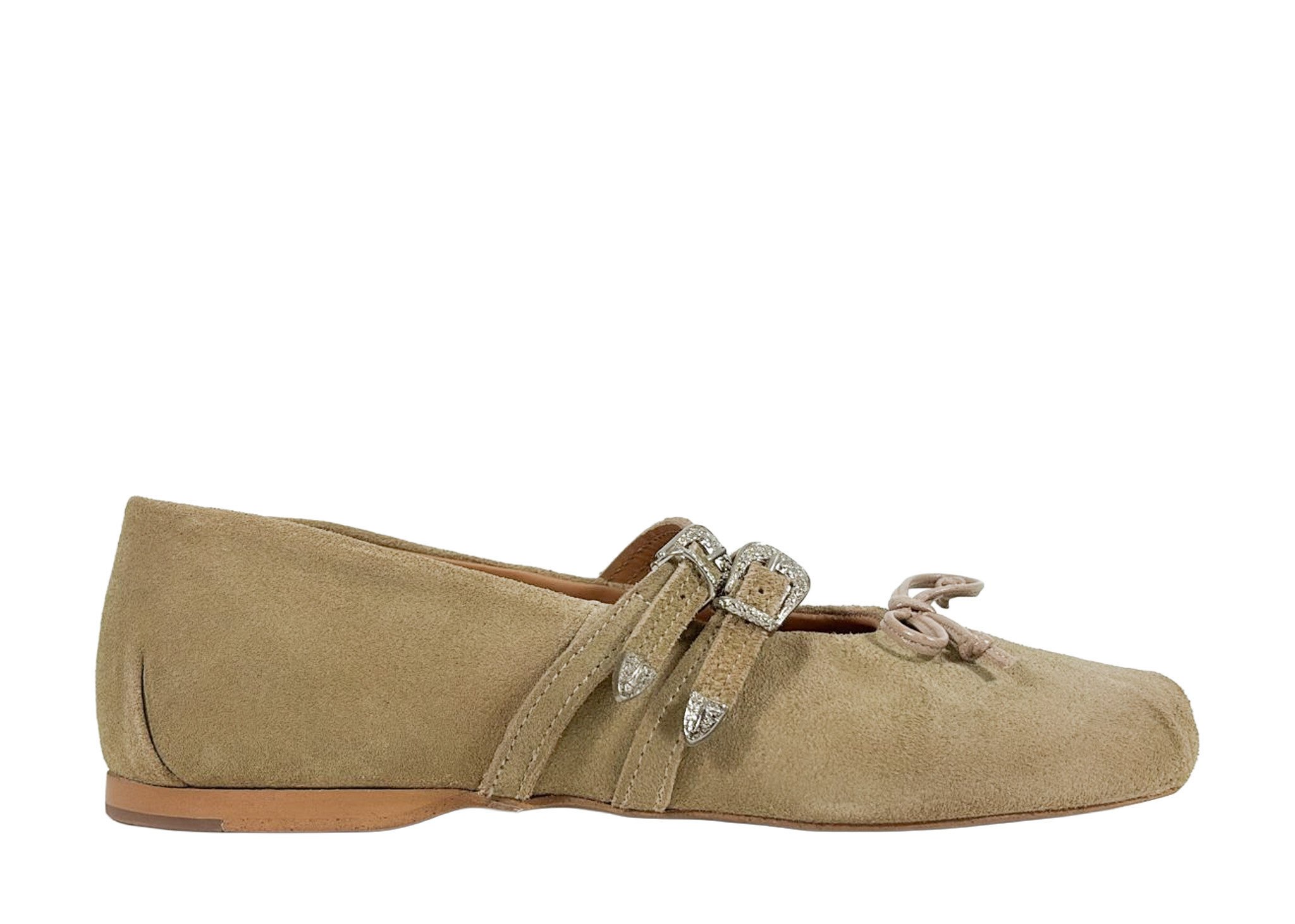 Posa Posa Ballerina Vita Double Strap Bruin