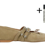 Posa Posa Ballerina Vita Double Strap Bruin