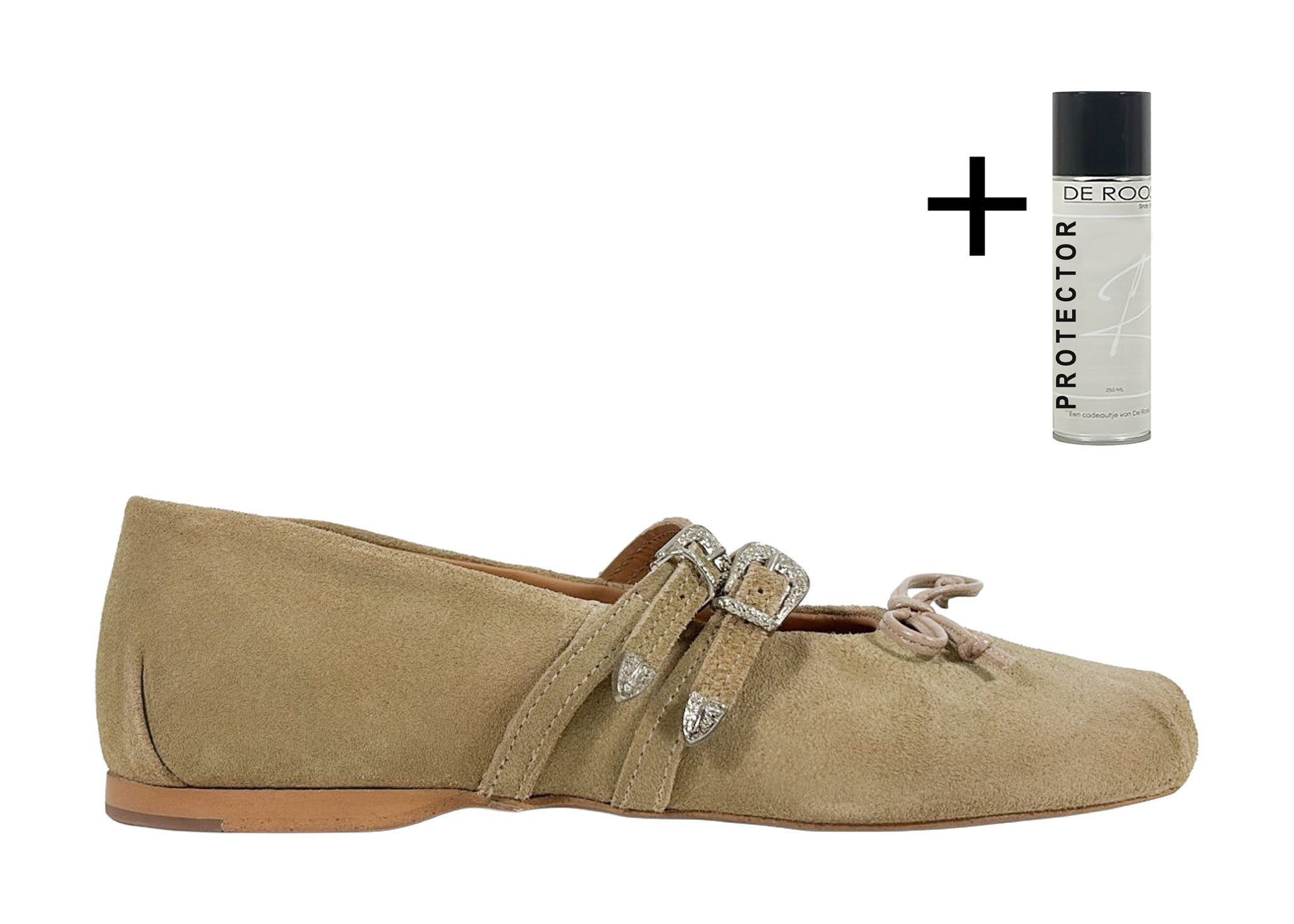 Posa Posa Ballerina Vita Double Strap Bruin