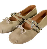 Posa Posa Ballerina Vita Double Strap Bruin