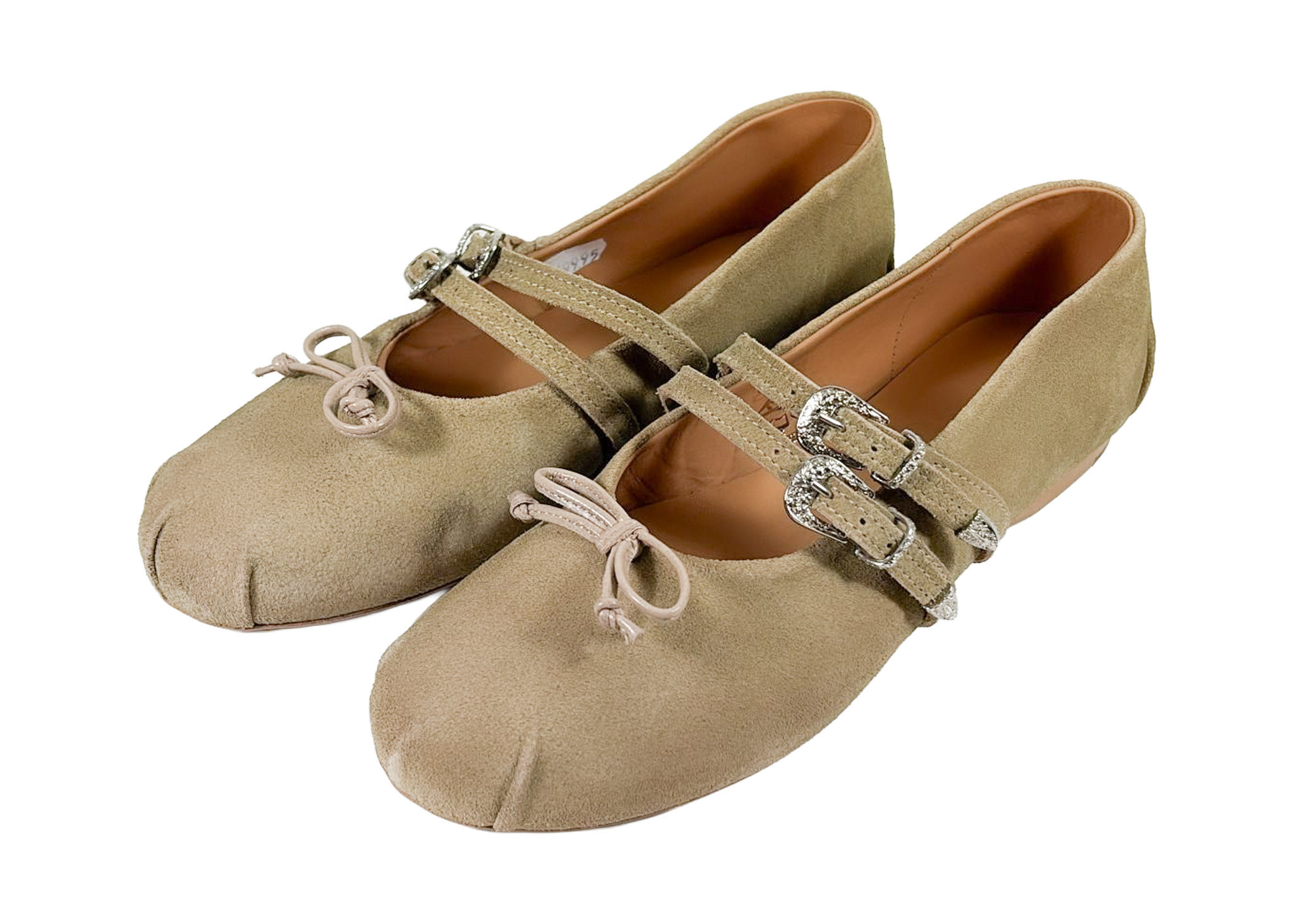 Posa Posa Ballerina Vita Double Strap Bruin