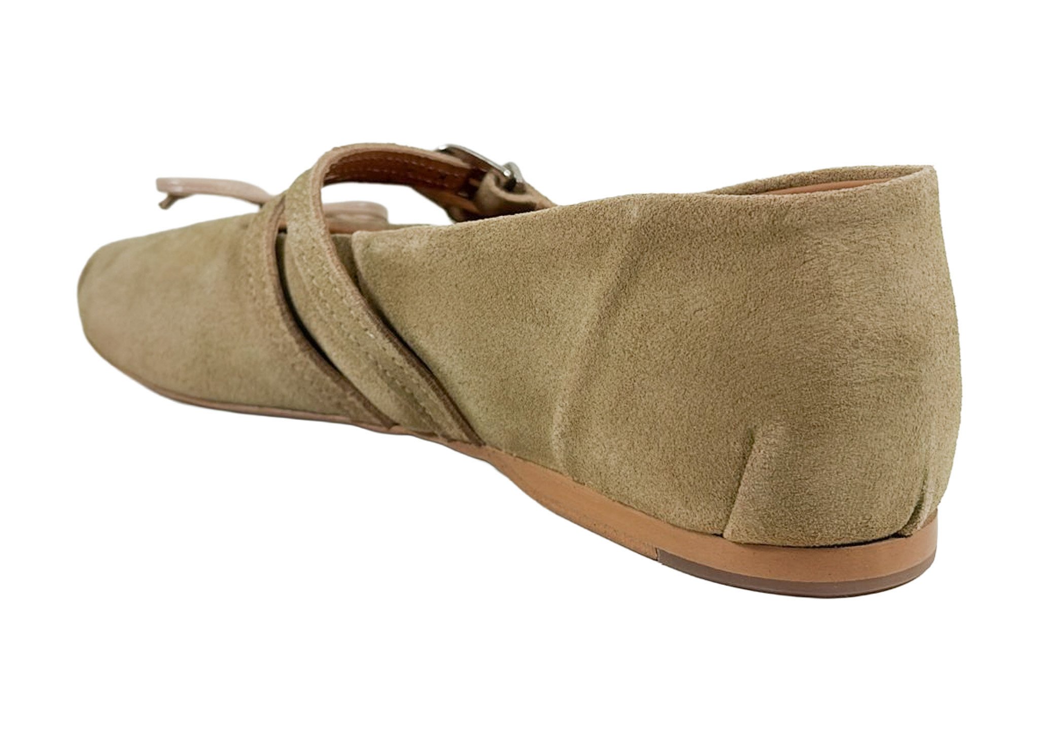 Posa Posa Ballerina Vita Double Strap Bruin