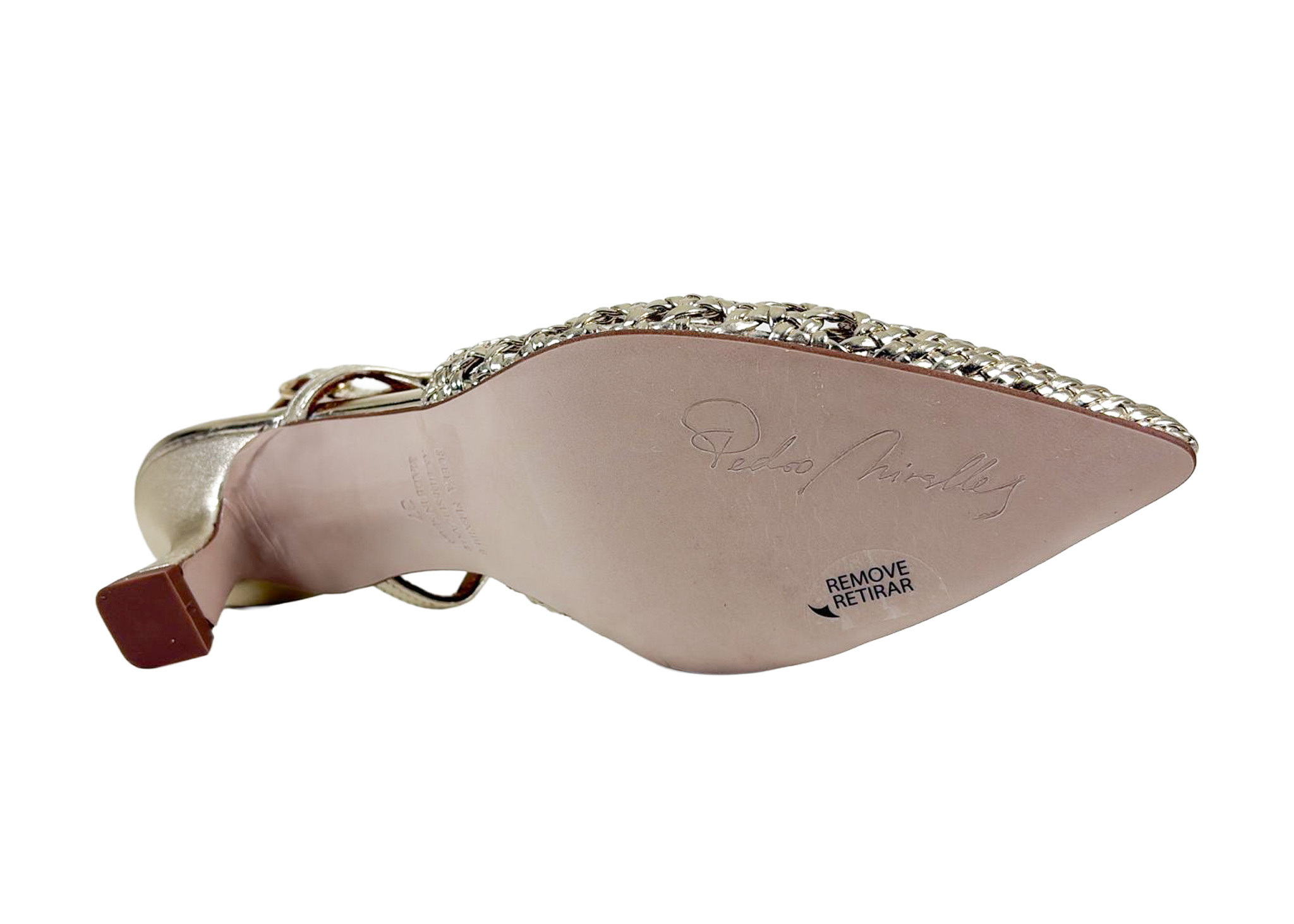 Pedro Miralles Pedro Miralles Slingback Goud