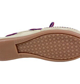 Posa Posa Boat Loafer Fringe Licht Taupe