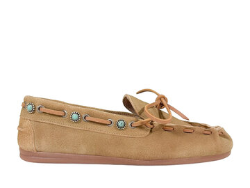 Posa Posa Boat Loafer Western Tan